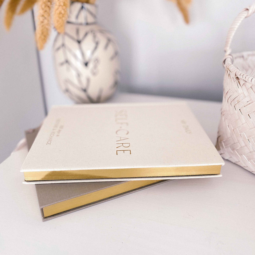 My Daily Self-Care Journal -  Wellness Journal (Almond)