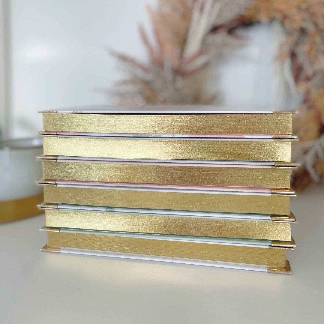 NEW - Luxury Eucalyptus Wedding Planner Book with Gilded Edges