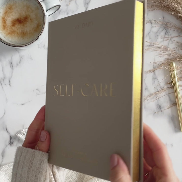 My Daily Self Care Journal Wellness Journal Black By Blush and