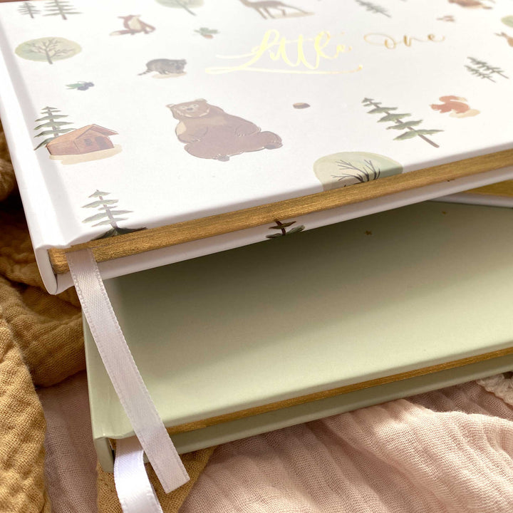 Baby memory book - Woodland