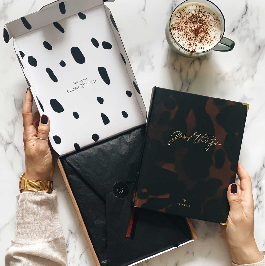 Luxury Notebook / Journal - Tortoise